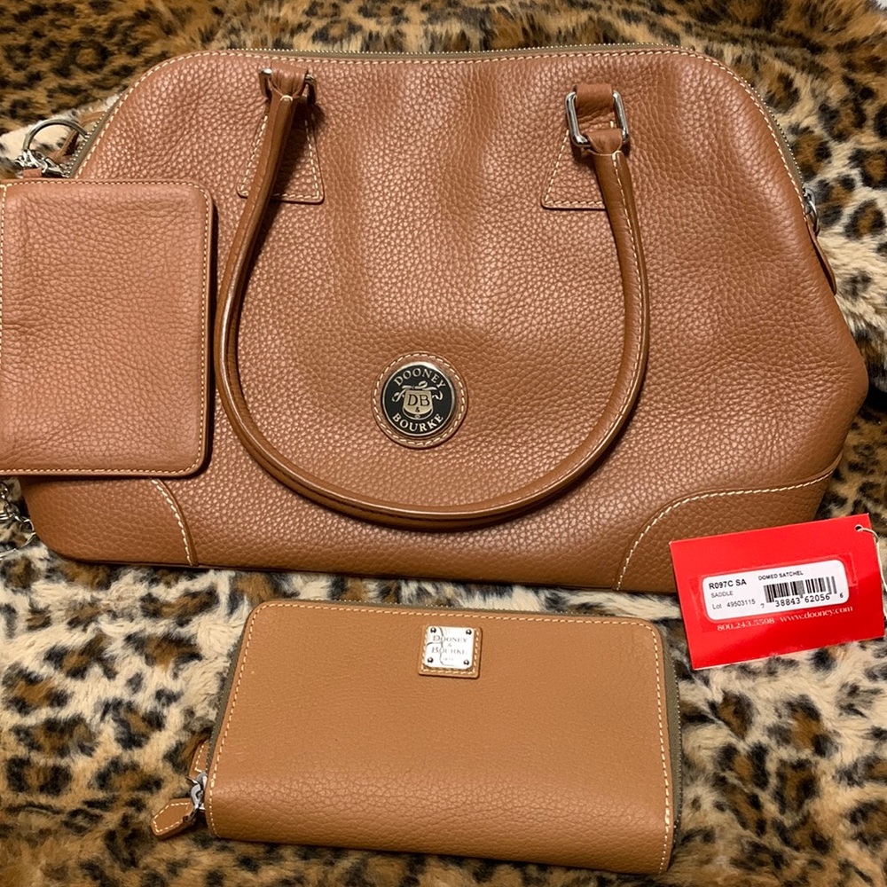 Dooney & Bourke Domed Satchel Set